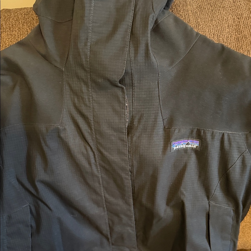 Patagonia Charcoal Hooded Jacket